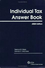 Individual tax answer book