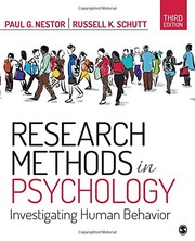 Research methods in psychology investigating human behavior