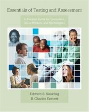 Essentials of testing and assessment a practical guide for counselors, social workers, and psychologists