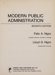 Modern public administration