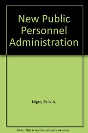 The new public personnel administration
