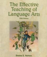 The effective teaching of language arts