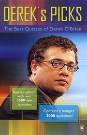 Derek's picks the best quizzes of Derek O'Brien