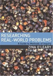 Researching real-world problems a guide to methods of inquiry