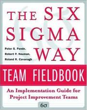 The Six Sigma way team fieldbook an implementation guide for project improvement teams