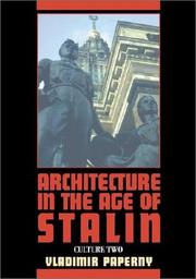 Architecture in the age of Stalin culture two