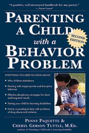 Parenting a child with a behavior problem