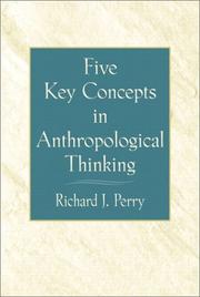 Five key concepts in anthropological thinking