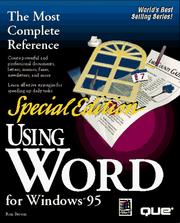 Using word for windows 95