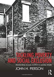Tackling poverty and social exclusion promoting social justice in social work