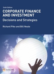 Corporate finance and investment decisions & strategies