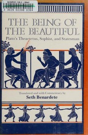 The being of the beautiful Plato's Theaetetus, Sophist, and Statesman