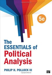 The essentials of political analysis