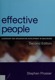 Effective people leadership and organisation development in healthcare