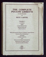 The complete Puccini libretti