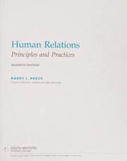 Human relations principles and practices