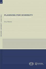 Planning for diversity policy and planning in a world of difference