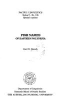 Fish names of eastern Polynesia