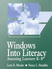 Windows into literacy assessing learners, K-8