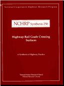 Highway-rail grade crossing surfaces