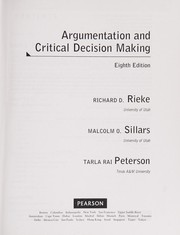 Argumentation and critical decision making