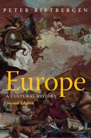 Europe a cultural history