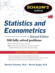 Schaum's outlines statistics and econometrics