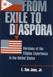 From exile to diaspora versions of the Filipino experience in the United States