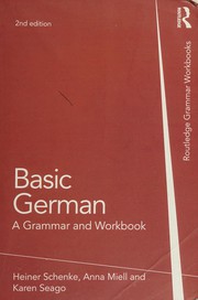 Basic German a grammar and workbook