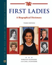 First ladies a biographical dictionary