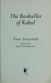 The bookseller of Kabul