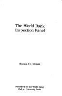 The World Bank Inspection Panel