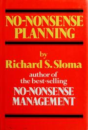No-nonsense planning