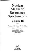 Nuclear magnetic resonance spectroscopy.