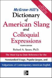 McGraw-Hill's dictionary of American slang and colloquial expressions