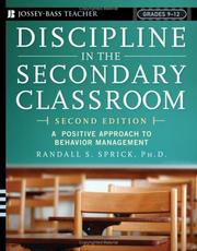 Discipline in the secondary classroom a positive approach to behavior management