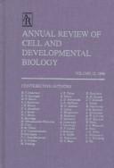 Annual review of cell and developmental biology.