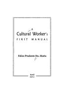 A cultural worker's first manual