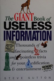 The giant book of useless information