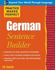 German sentence builder