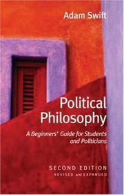 Political philosophy a beginners' guide for students and politicians