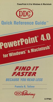 PowerPoint 4.0 for Windows & Macintosh