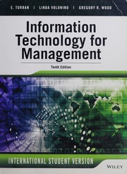Information technology for management digital strategies for insight, action, and sustainable performance