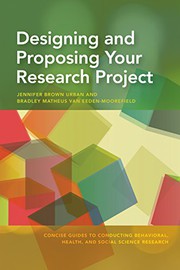 Designing and proposing your research project