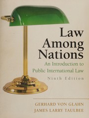 Law among nations an introduction to public international law