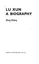 Lu Xun, a biography