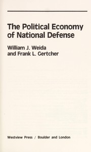 The political economy of national defense