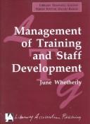 Management of training and staff development