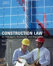 Construction law for managers, architects, and engineers