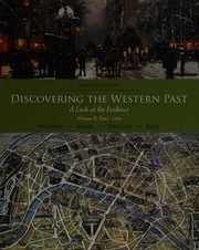 Discovering the western past a look at the evidence, volume I